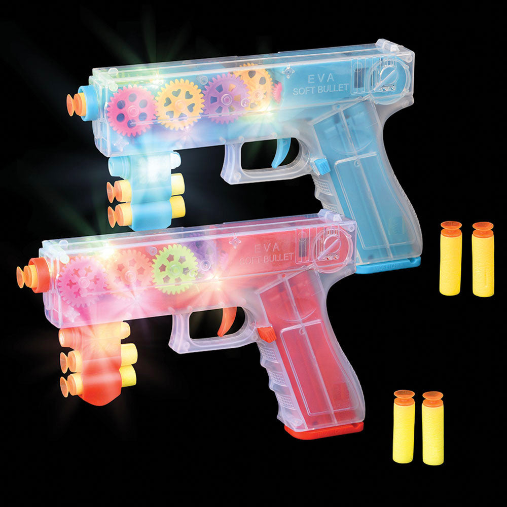 Light-Up Foam Dart Blaster 9.5"