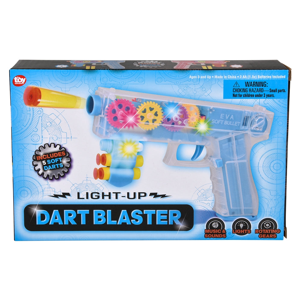Light-Up Foam Dart Blaster 9.5"