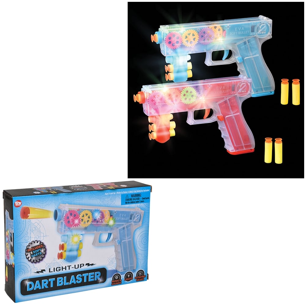 Light-Up Foam Dart Blaster 9.5"