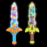 Light-Up Gear Sword 16"