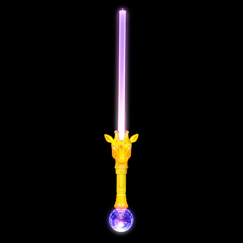 Light-Up Giraffe Magic Ball Sword