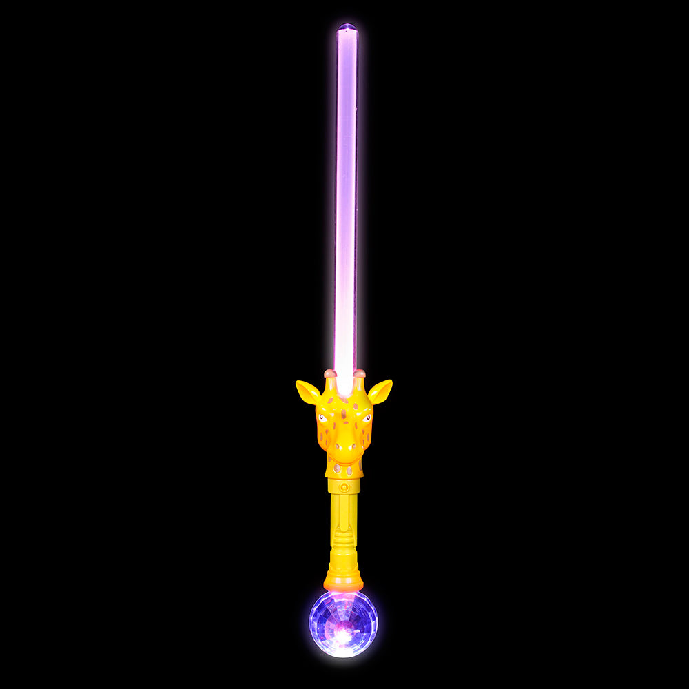 Light-Up Giraffe Magic Ball Sword