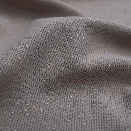 Glimmer Nylon Spandex Lurex Fabric - Black/Gold, 58" Width (1 Yard)