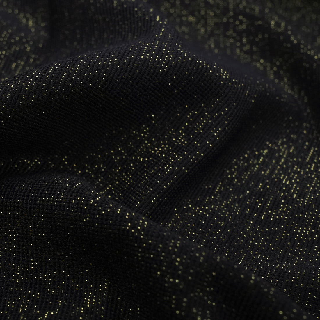 Glimmer Nylon Spandex Lurex Fabric - Metallic Stretch Fabric, 58" Width, 200 GSM (1 Yard)