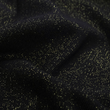 Glimmer Nylon Spandex Lurex Fabric - Metallic Stretch Fabric, 58" Width, 200 GSM (1 Yard)