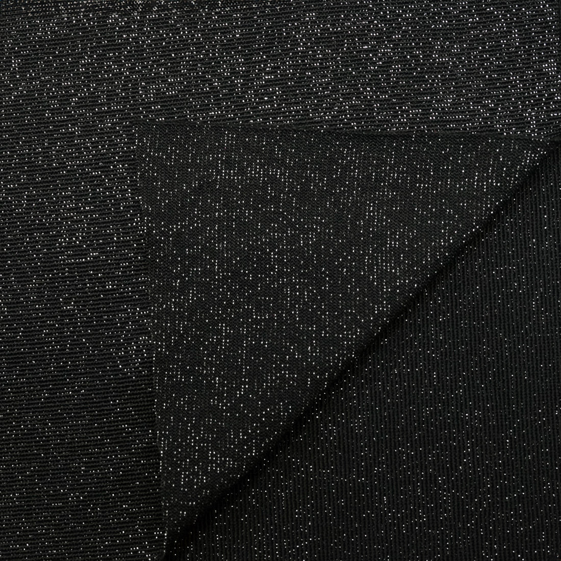 Glimmer Nylon Spandex Lurex Fabric - Metallic Stretch Fabric, 58" Width, 200 GSM (1 Yard)