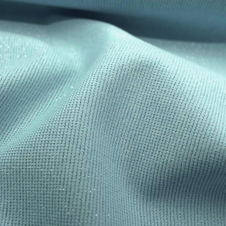 Glimmer Nylon Spandex Lurex Fabric - Metallic Stretch Fabric, 58" Width, 200 GSM (1 Yard)