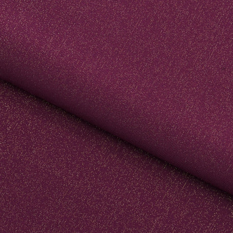 Glimmer Nylon Spandex Lurex Fabric - Black/Gold, 58" Width (1 Yard)
