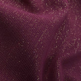 Glimmer Nylon Spandex Lurex Fabric - Metallic Stretch Fabric, 58" Width, 200 GSM (1 Yard)