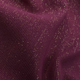 Glimmer Nylon Spandex Lurex Fabric - Black/Gold, 58" Width (1 Yard)