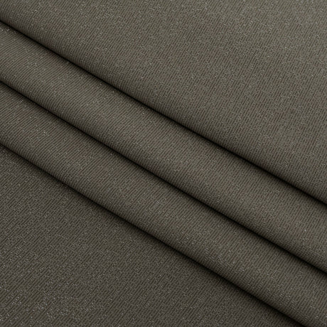 Glimmer Nylon Spandex Lurex Fabric - Black/Gold, 58" Width (1 Yard)
