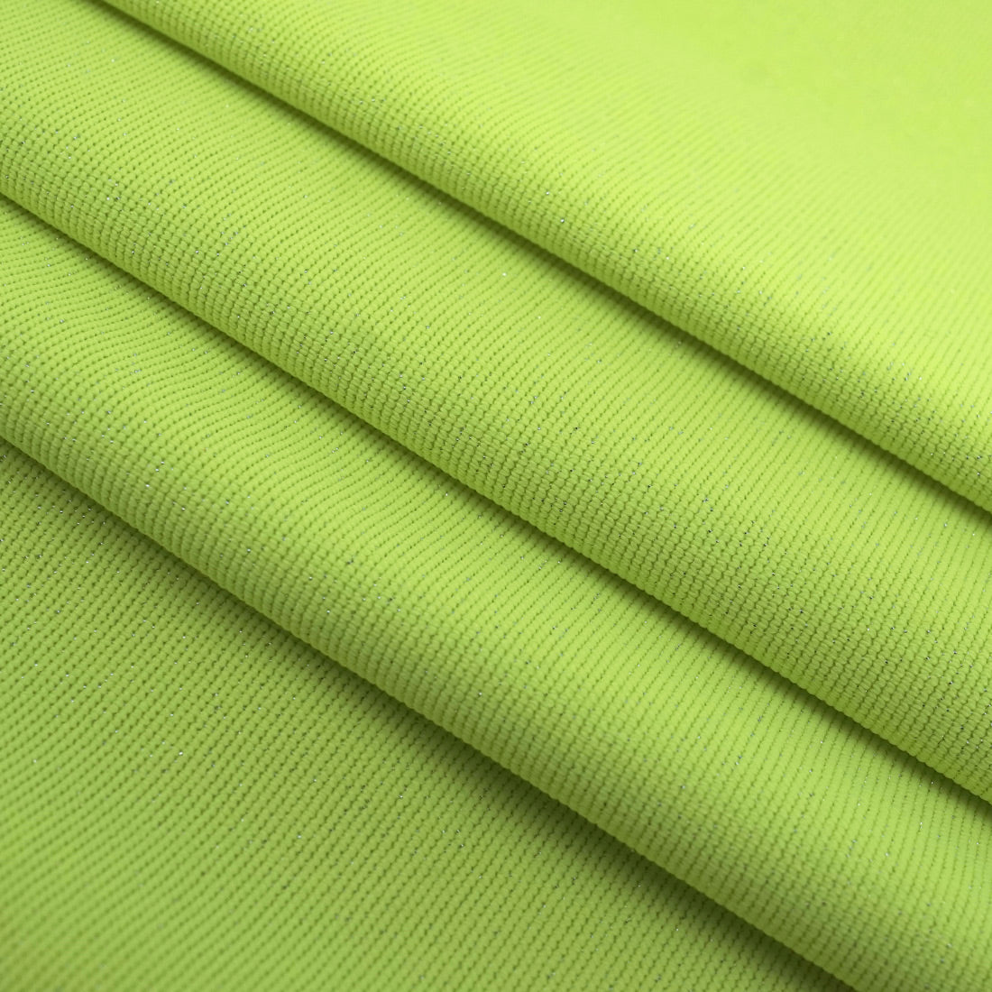 Glimmer Nylon Spandex Lurex Fabric - Metallic Stretch Fabric, 58" Width, 200 GSM (1 Yard)
