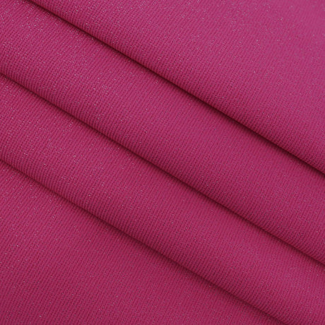 Glimmer Nylon Spandex Lurex Fabric - Black/Gold, 58" Width (1 Yard)