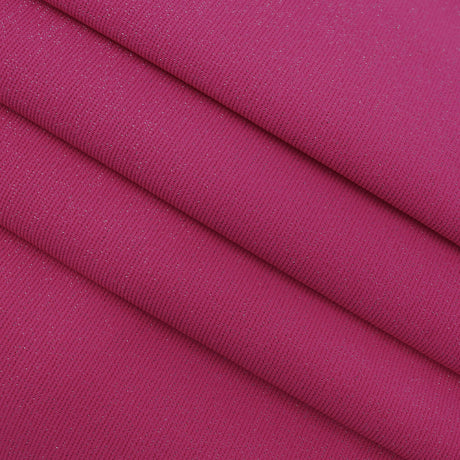 Glimmer Nylon Spandex Lurex Fabric - Metallic Stretch Fabric, 58" Width, 200 GSM (1 Yard)