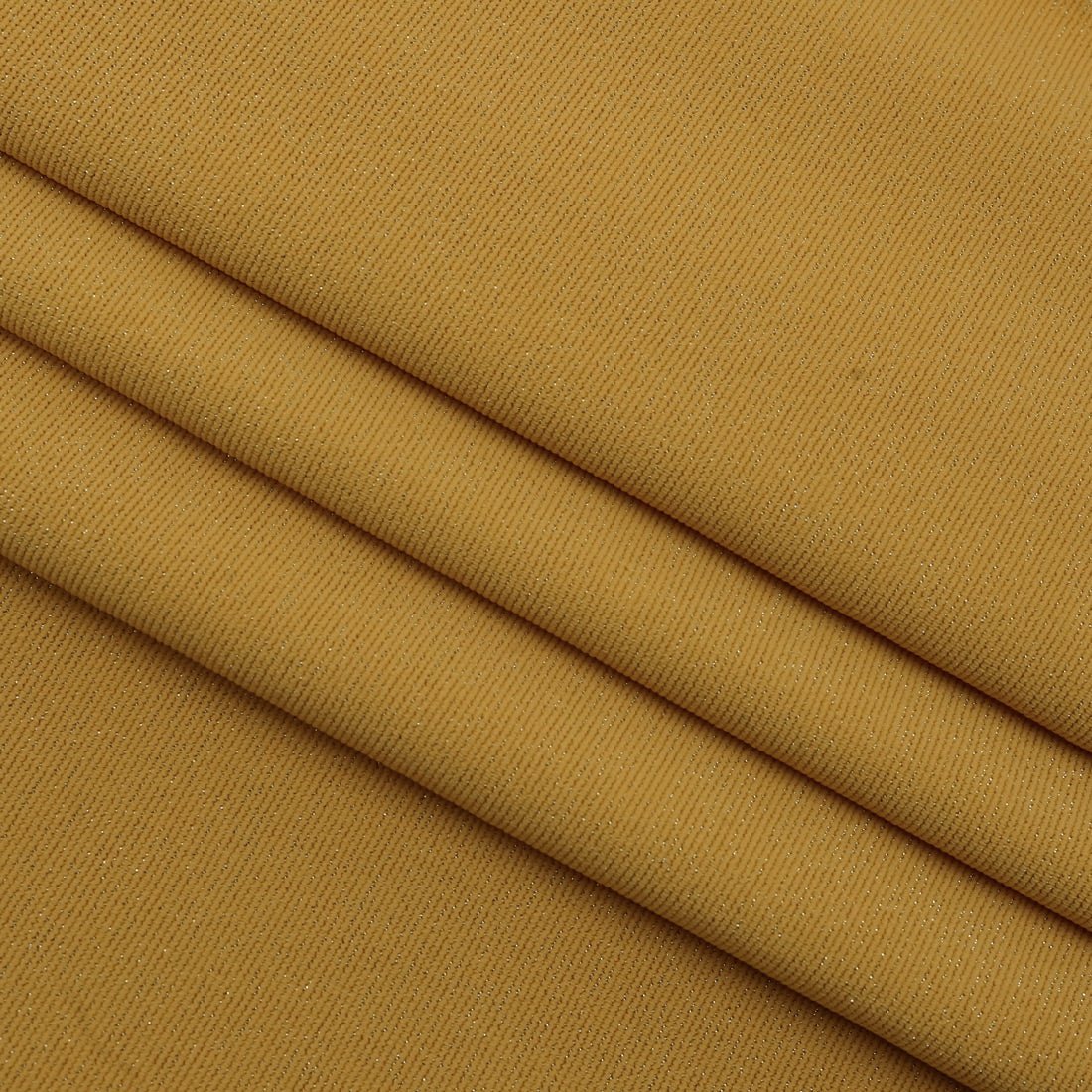 Glimmer Nylon Spandex Lurex Fabric - Black/Gold, 58" Width (1 Yard)