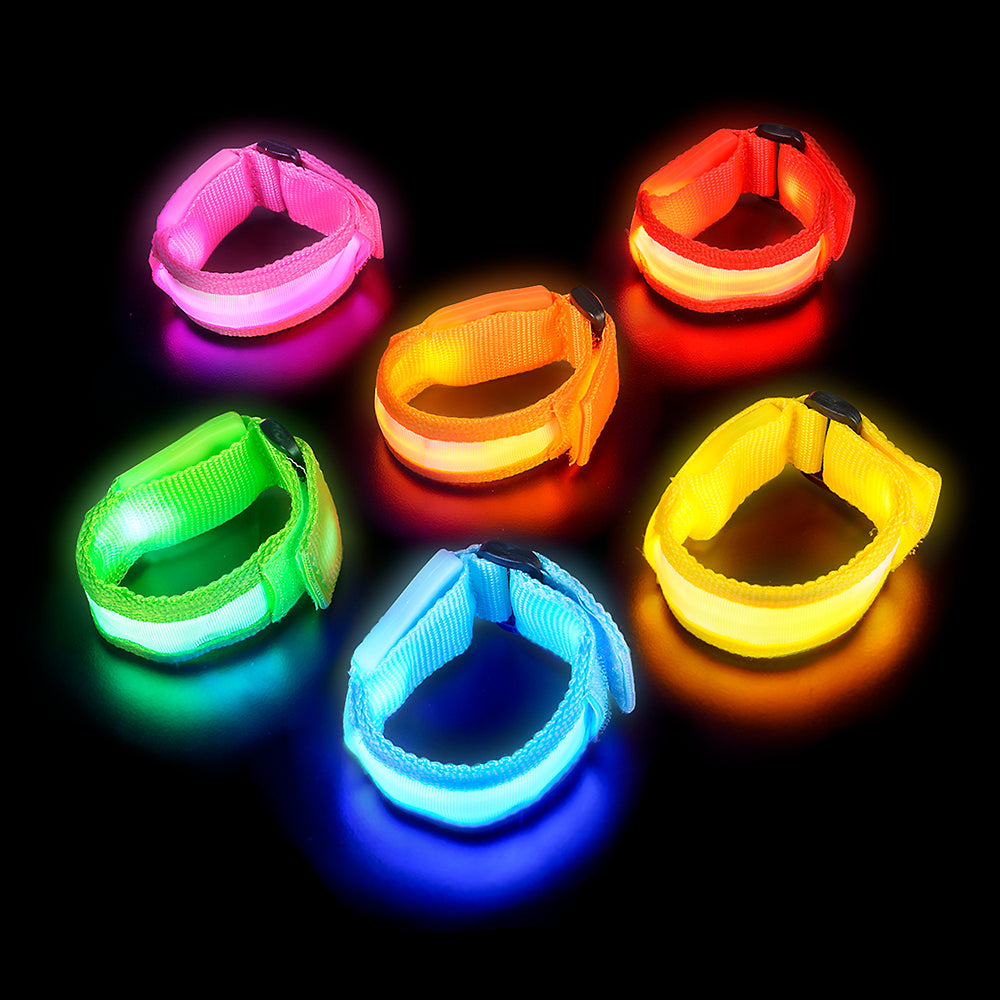 LED Fabric Bracelet (1 DZ)
