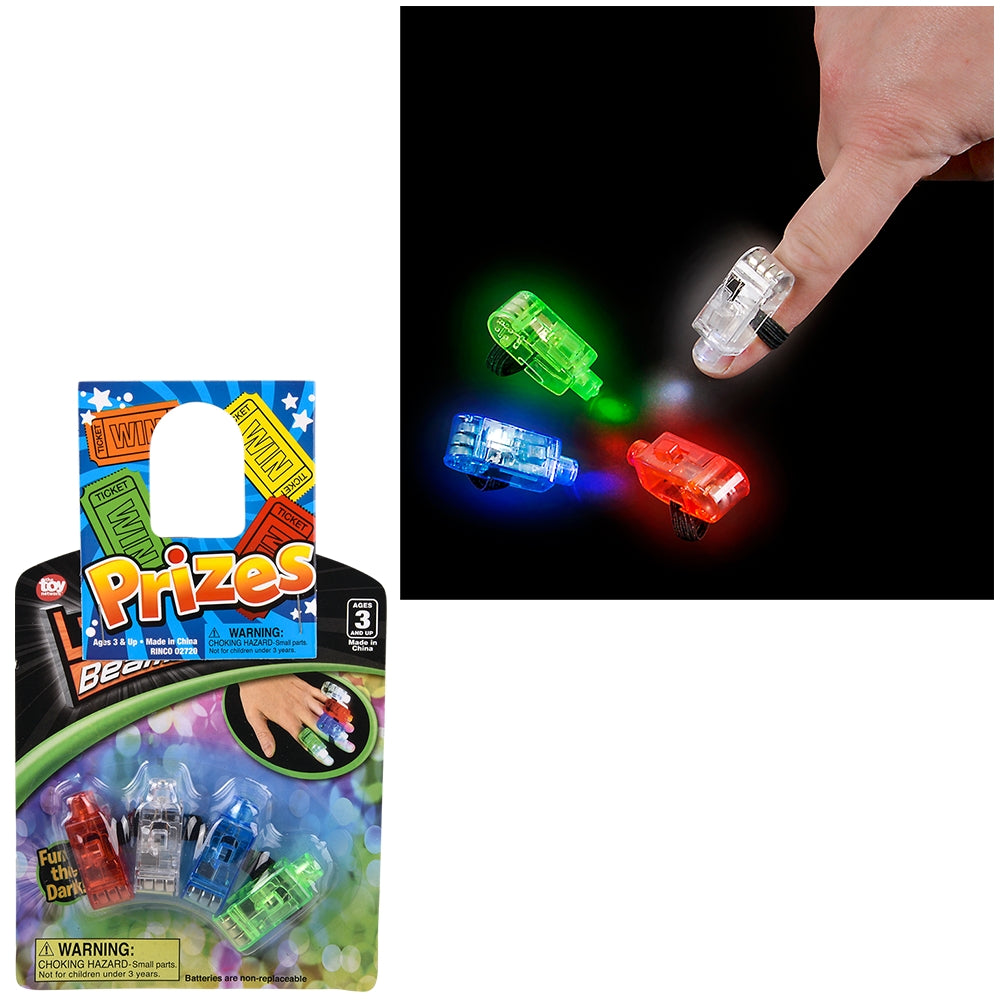 Light-Up Finger Beams (4 Pc Blister Card)