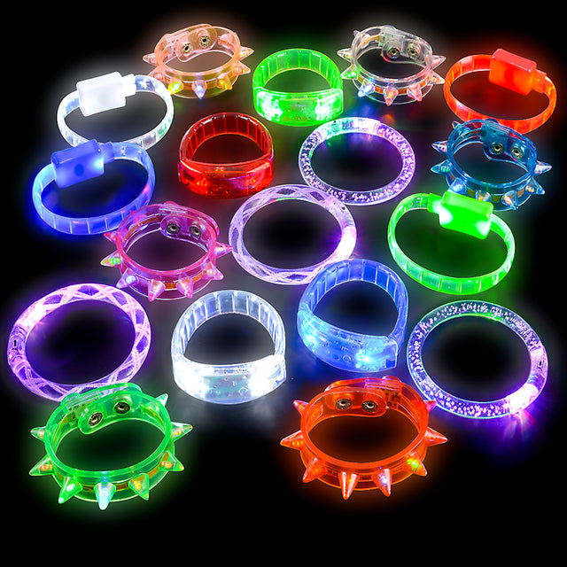 Light-Up Bracelet Assorted (24 Pc Box)