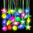 Light-Up Necklace Assorted (36 Pc Box)