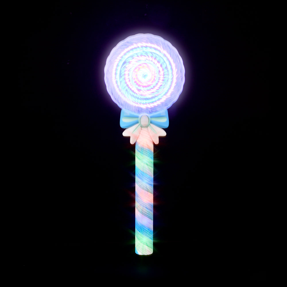 Light-Up Spinning Lollipop Wand