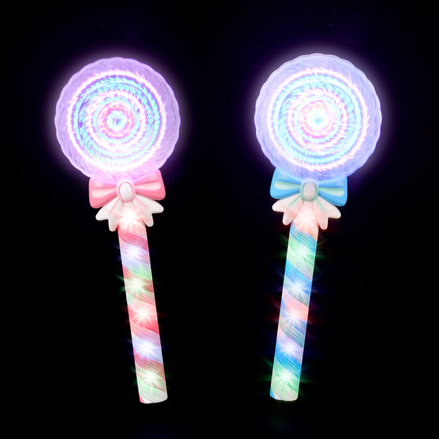 Light-Up Spinning Lollipop Wand