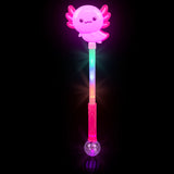 Light-Up Axolotl Magic Ball Wand