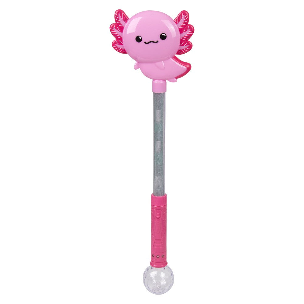 Light-Up Axolotl Magic Ball Wand