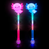 Light-Up Axolotl Magic Ball Wand
