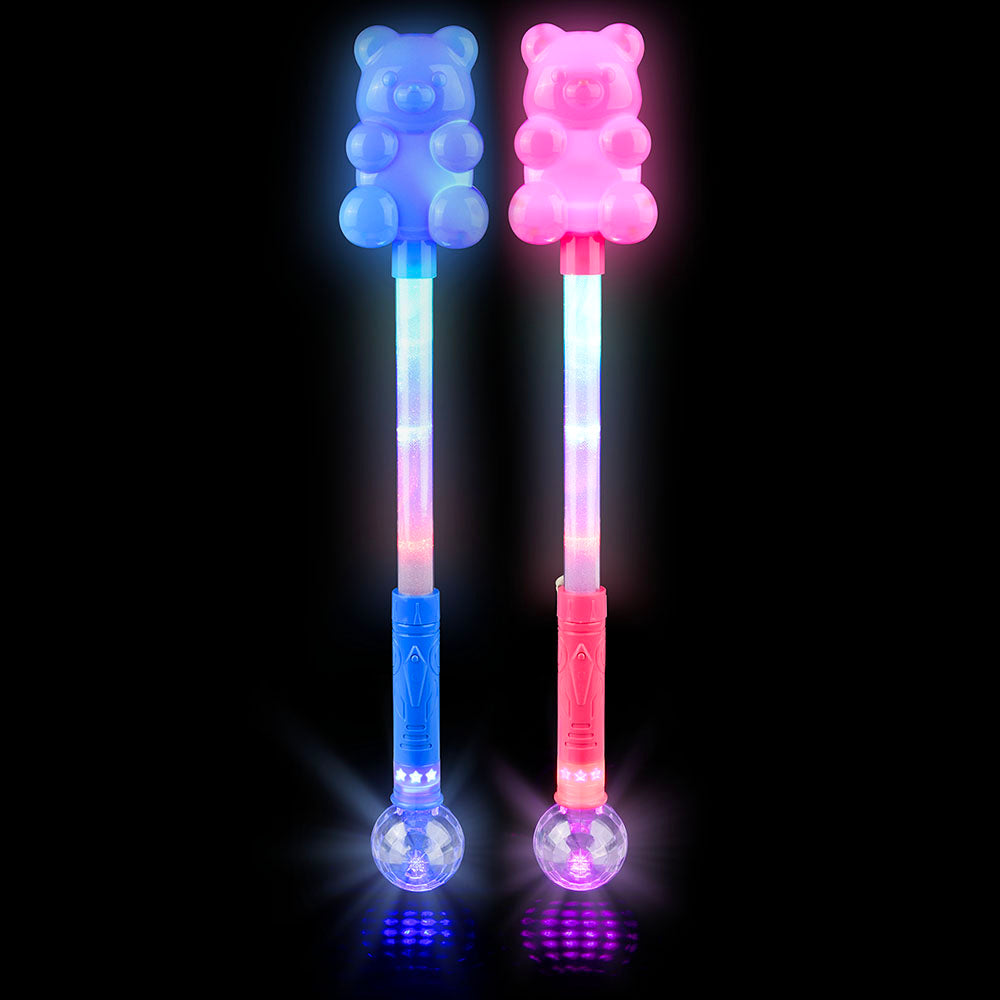 Light-Up Yummy Bear Magic Ball Wand