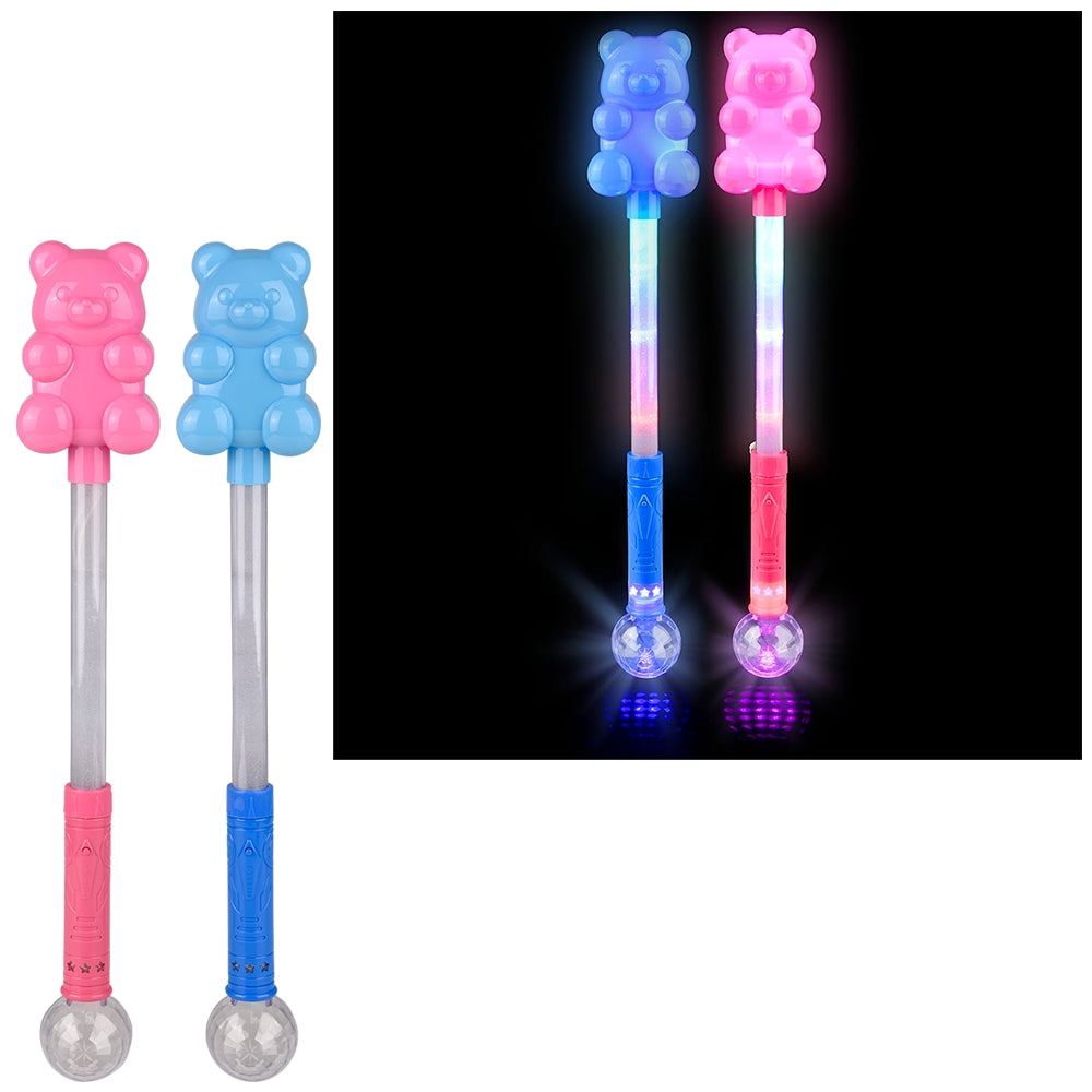 Light-Up Yummy Bear Magic Ball Wand