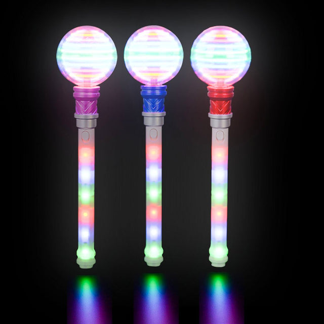 Light-Up Spinning Magic Ball Wand