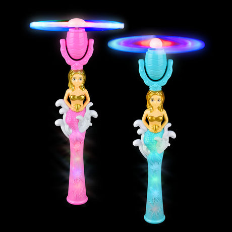 Light-Up Mermaid Windmill (1 PC)