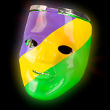 Light-Up Mardi Gras Double Mask