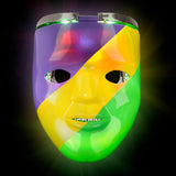 Light-Up Mardi Gras Double Mask