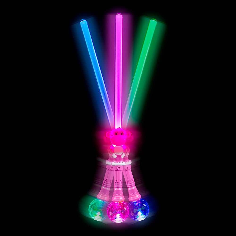 Light-Up Monkey Magic Ball Sword