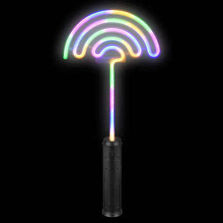 Light-Up Neon Bright Rainbow Wand