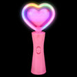 Neon Spinning Heart Wand