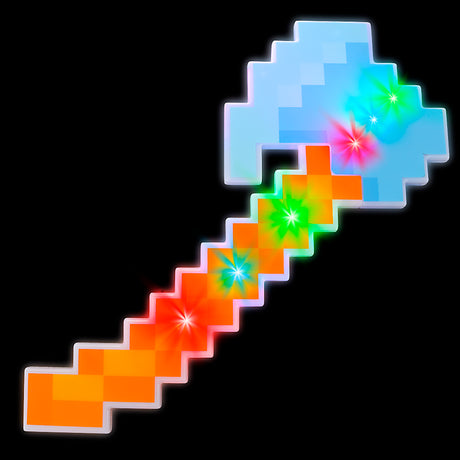 Light-Up Pixel Axe (18 in.)