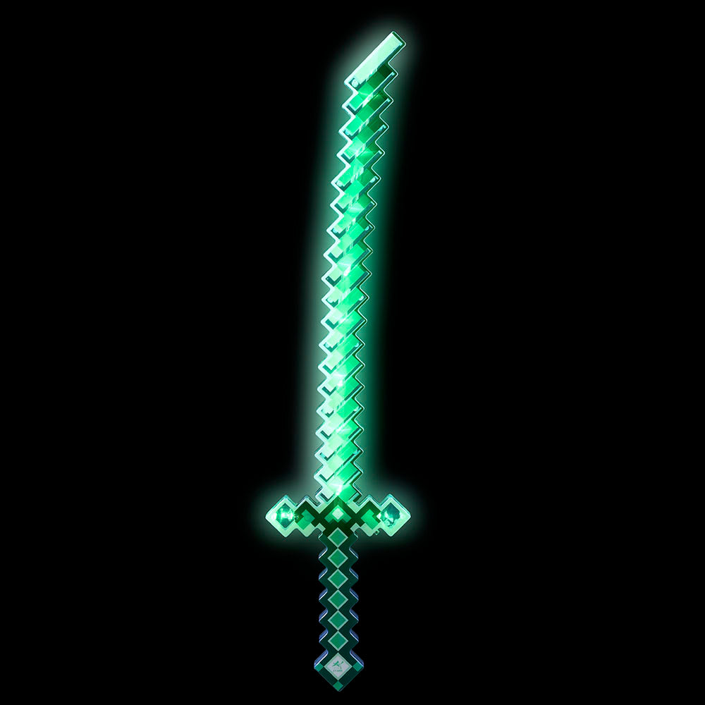 Light-Up Pixel Katana With Sound