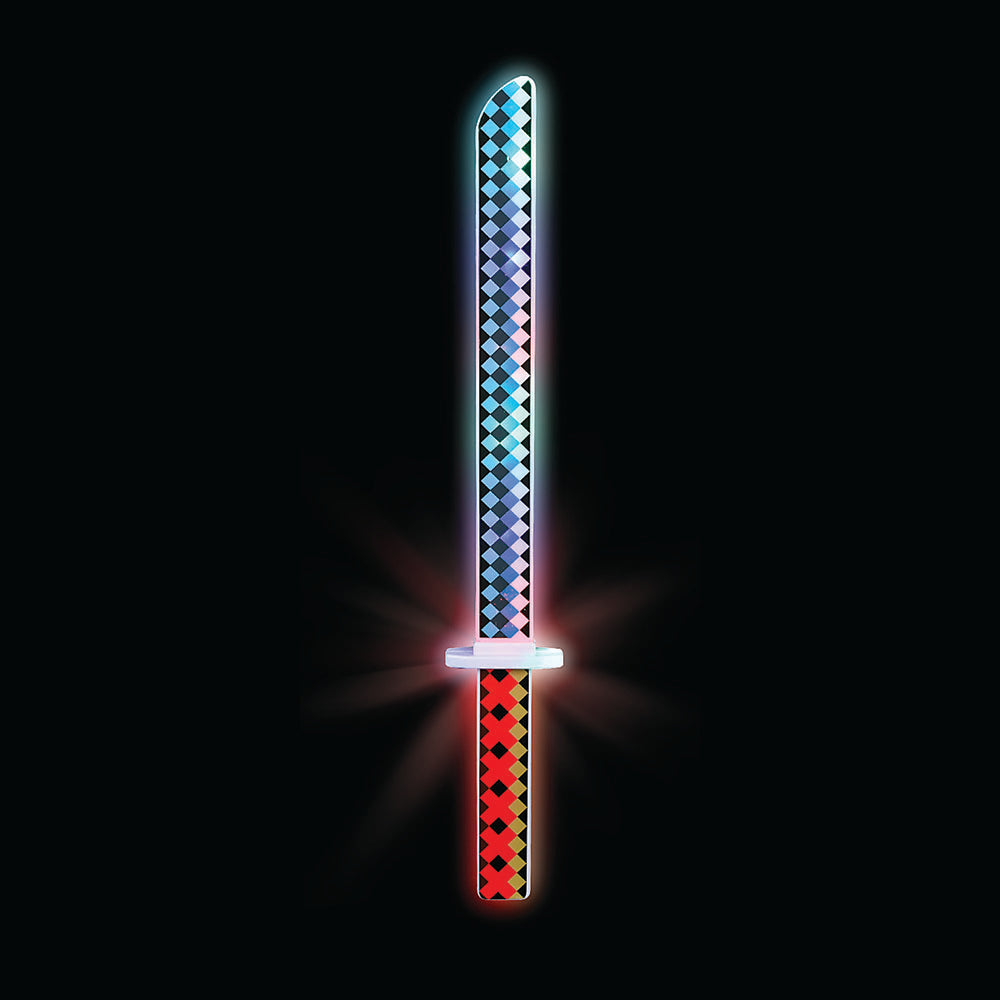 Light-Up Ninja Pixel Sword 24"