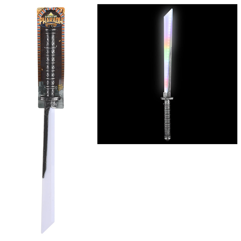 Light-Up Pharaoh Sword With Sound (1 PC)
