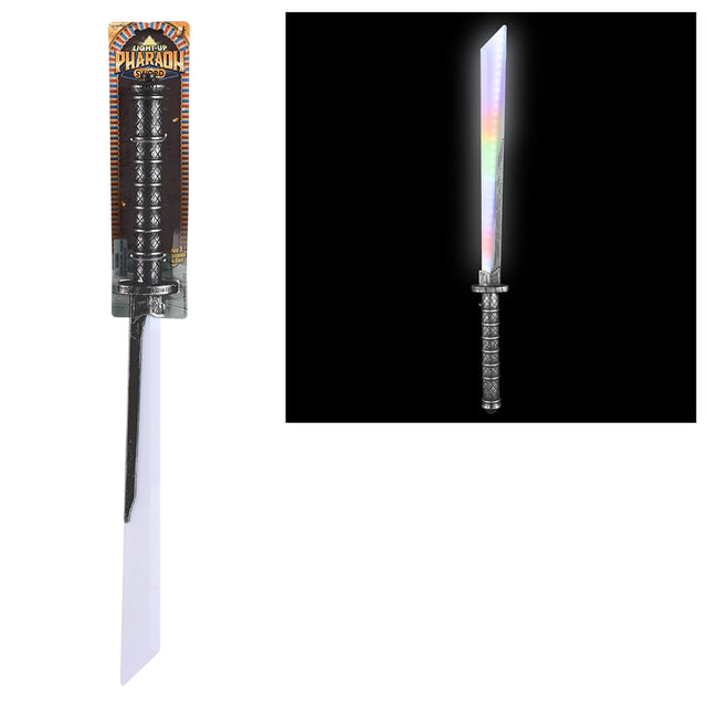 Light-Up Pharaoh Sword With Sound (1 PC)