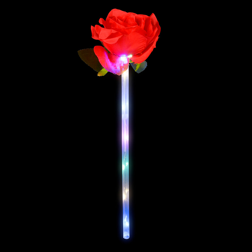 Light-Up Rose Wand 16" (1 DZ)