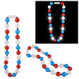 Light-Up Patriotic Ball Necklace 39"