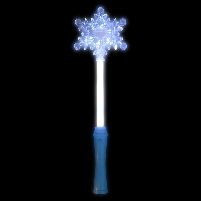 Light Up Snowflake Wand (1 PC)