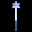 Light Up Snowflake Wand (1 PC)