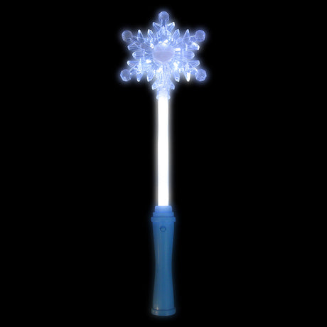 Light Up Snowflake Wand (1 PC)