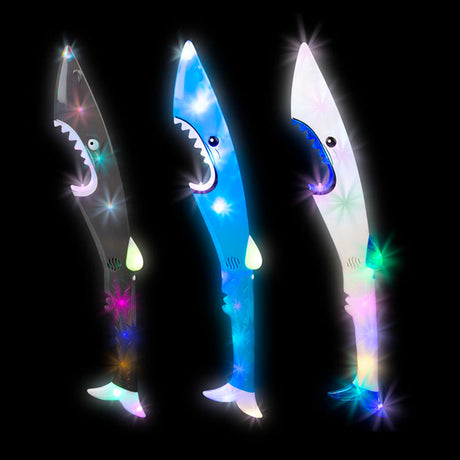 Light-Up Shark Saber With Sound (1 PC)