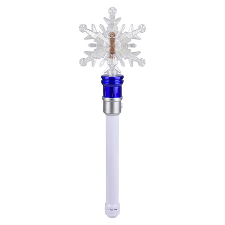 Light-Up Snowflake Spinning Wand (1 PC)
