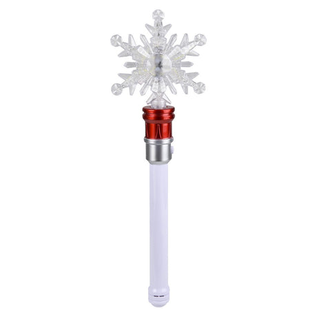 Light-Up Snowflake Spinning Wand (1 PC)